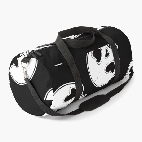 Item preview, Heart Eye Skull Pattern Black designed and sold by Kirin-Riki.