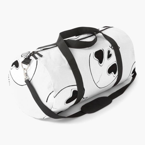 Item preview, Heart Eye Skull Pattern White designed and sold by Kirin-Riki.