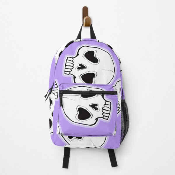 Item preview, Heart Eye Skull Pattern Purple designed and sold by Kirin-Riki.