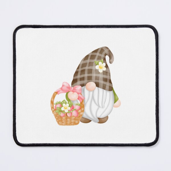 Item preview, Cute Plaid Strawberry Gnome designed and sold by silviaol.