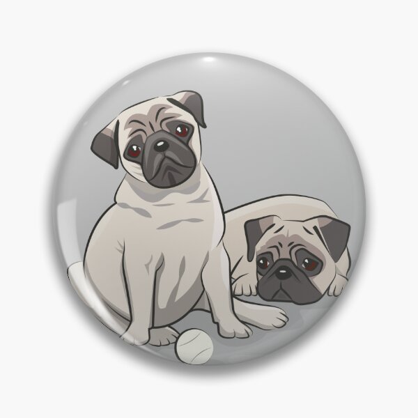 Item preview, Cute pug artwork designed and sold by JordanC220.