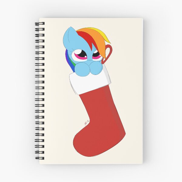 Item preview, Rainbow Dash in Your Christmas Stocking designed and sold by 25UArt.