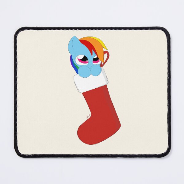 Item preview, Rainbow Dash in Your Christmas Stocking designed and sold by 25UArt.