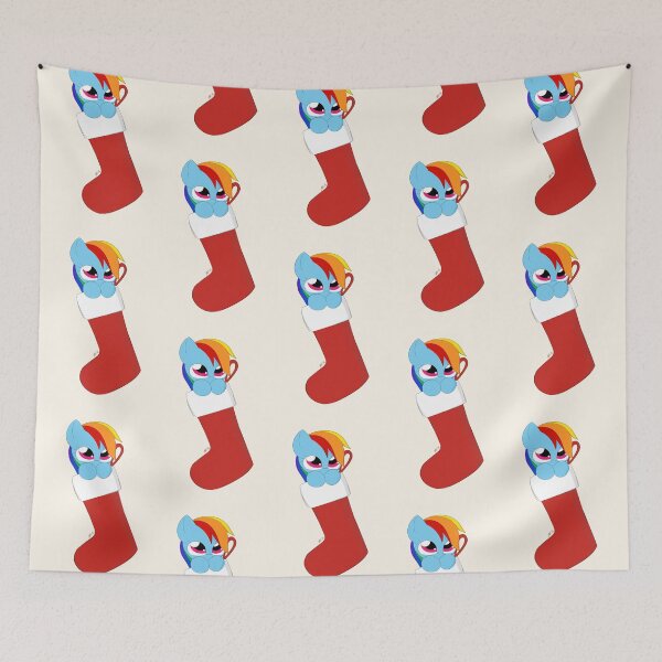 Item preview, Rainbow Dash in Your Christmas Stocking designed and sold by 25UArt.