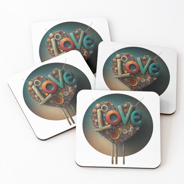 Item preview, Stick figure heart illustration designed and sold by br3wow.