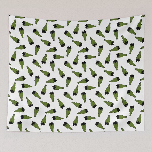 Item preview, broken bottle seamless doodle pattern designed and sold by zizimentos.