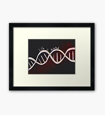 Life is Twisted Framed Print