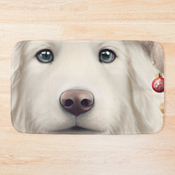 Item preview, Christmas Kuvasz Wearing A Santa Hat Classic T-Shirt designed and sold by ZenEverAI.