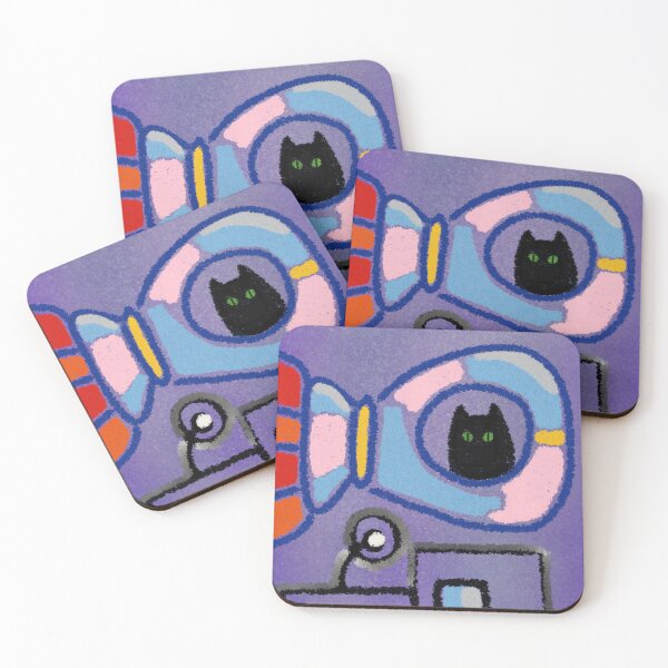 Item preview, Rocket cat designed and sold by eucamila.