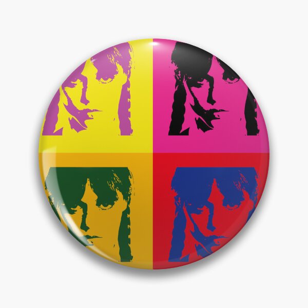 Item preview, Pop art goth girl Wednesday designed and sold by ToucanKrafts.