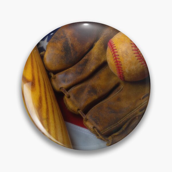 Item preview, Baseball Mitt And Weathered Worn Baseballs designed and sold by Garry Gay.
