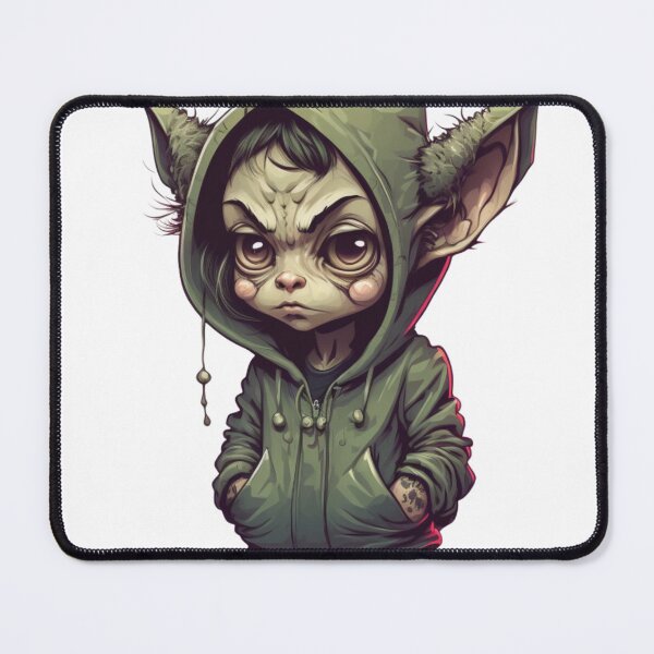 Item preview, Female Goblin Mode Hoodie Sticker designed and sold by Itis-Whatitis.