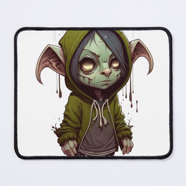 Item preview, Female Goblin Mode Hoodie Sticker designed and sold by Itis-Whatitis.