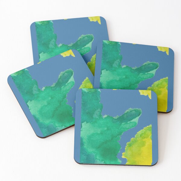 Item preview, Organic green watercolor designed and sold by KoalityKargo.
