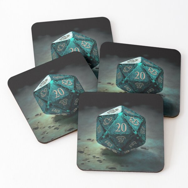 Item preview, Dungeons and Dragons D20 designed and sold by AICreateWorlds.