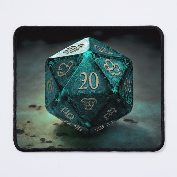 Item preview, Dungeons and Dragons D20 designed and sold by AICreateWorlds.