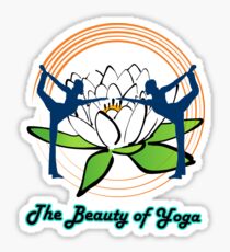 The Beauty of Yoga Sticker