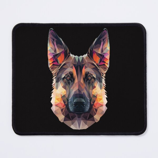 Item preview, German Shepherd Colourful Portrait designed and sold by Bondoboxy.