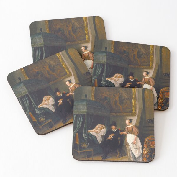 Item preview, The Doctor's Visit (Jan Steen) designed and sold by ArtHistorical.