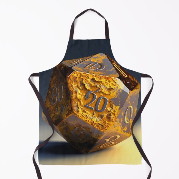 Aperçu de l'œuvre Donjons et Dragons Golden Nat 20 créée et vendue par AICreateWorlds.