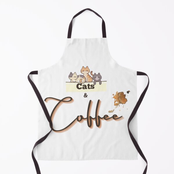 Item preview, Cats & Coffee designed and sold by BlackCatArtBB.