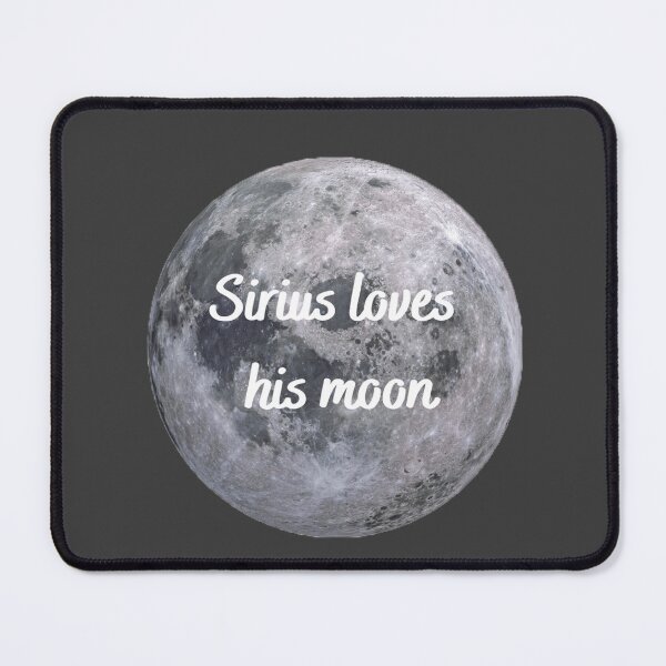 Item preview, Sirius Loves his Moon designed and sold by ThePureAudacity.