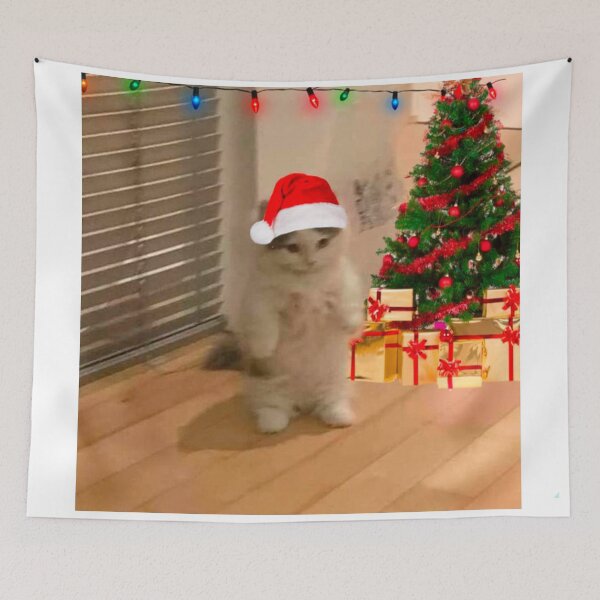 Item preview, christmas cat meme designed and sold by valwerty.