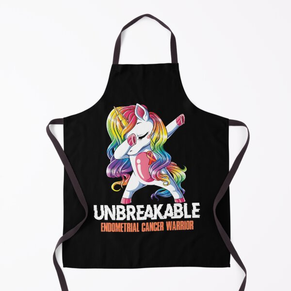 Item preview, Endometrial Cancer Awareness - Unicorn Endometrial Cancer Warrior Ribbon UNBREAKABLE designed and sold by Fernandezf.