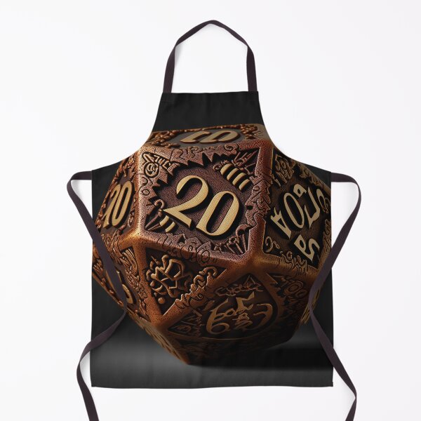 Item preview, Bronze Nat 20, DND Dice designed and sold by AICreateWorlds.