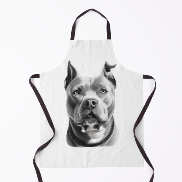 Item preview, Pitbull Drawing | Beautiful Dog Art designed and sold by Portraits of Dogs.