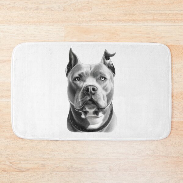 Item preview, Pitbull Drawing | Beautiful Dog Art designed and sold by Portraits of Dogs.