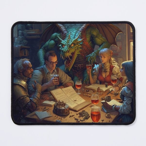 Item preview, Dungeons and Dragons, Drawing designed and sold by AICreateWorlds.