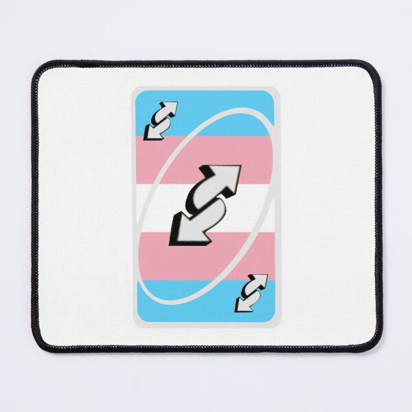 Trans Uno Reverse Flag