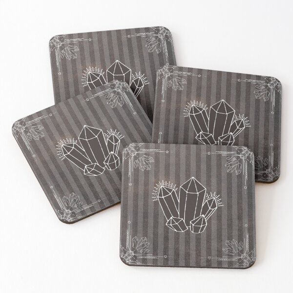 Item preview, Mauve Brown Crystal Cluster Journal  designed and sold by Whispering Raven.
