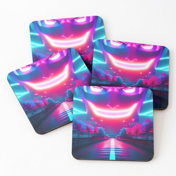 Item preview, Anime Neon Face designed and sold by Savage-ts.