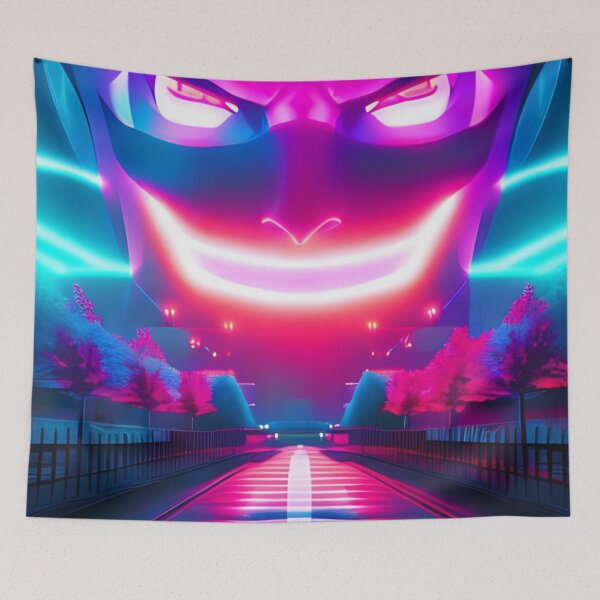 Item preview, Anime Neon Face designed and sold by Savage-ts.