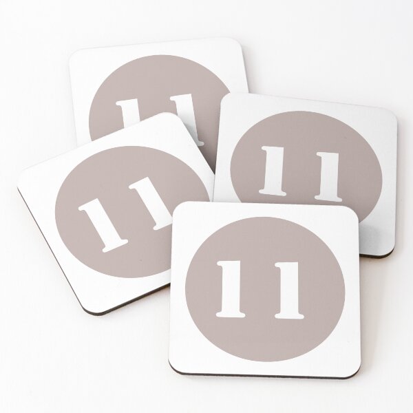 Item preview, Number Eleven (11) Boho Beige Circle designed and sold by Ching Teoh.