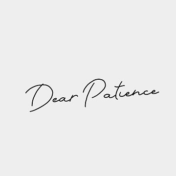 Niall Horan Dear Patience Lyrics Photographic Print for Sale by