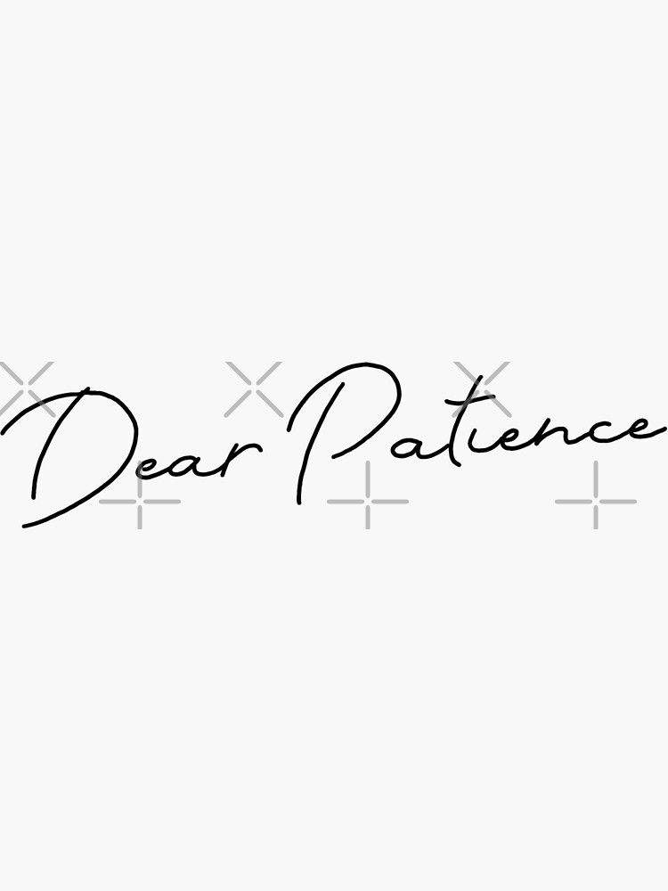 NIALL HORAN (DEAR PATIENCE)