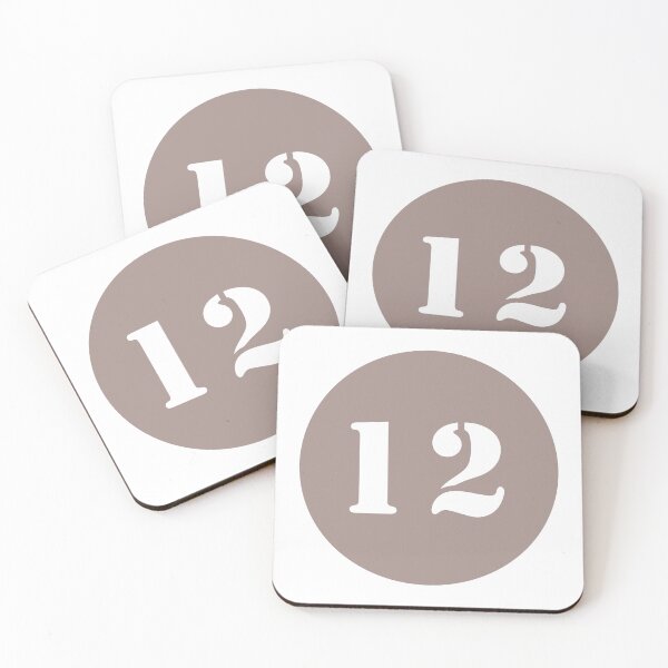 Item preview, Number Twelve (12) Boho Beige Circle designed and sold by Ching Teoh.