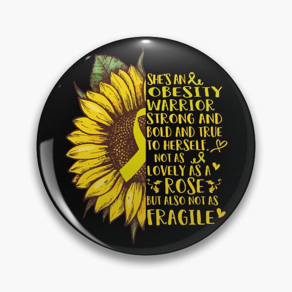 Item preview, She is a Obesity Warrior Strong and Bold and True to Herself not as Lovely as a ROSE but also not as FRAGILE designed and sold by EdithShop59.