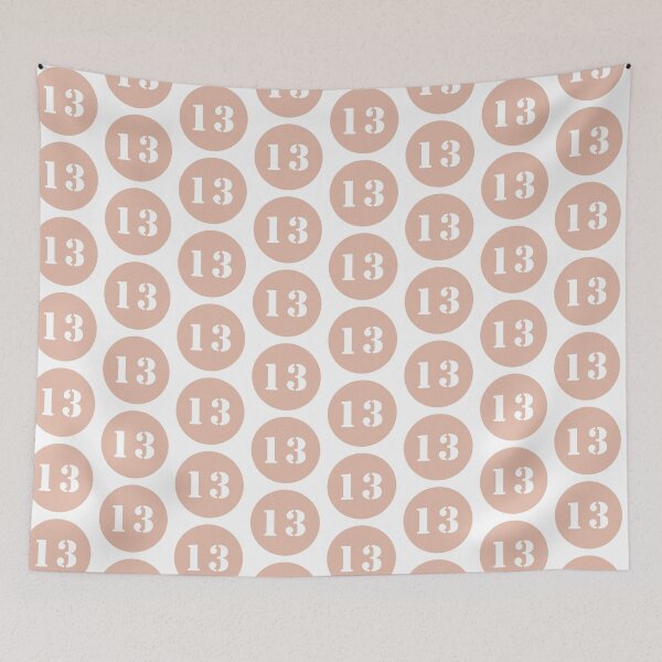 Item preview, Number Thirteen (13) Pink Circle designed and sold by Ching Teoh.