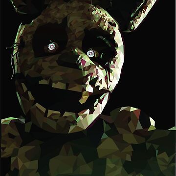 Into the Pit but it's Springtrap REMASTERED Art Board Print for Sale by  DragonessAnim