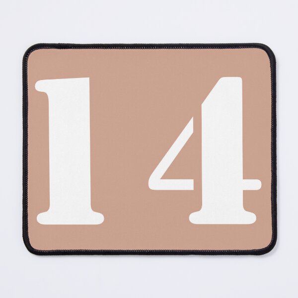 Item preview, Number Fourteen (14) in Pink Circle designed and sold by Ching Teoh.