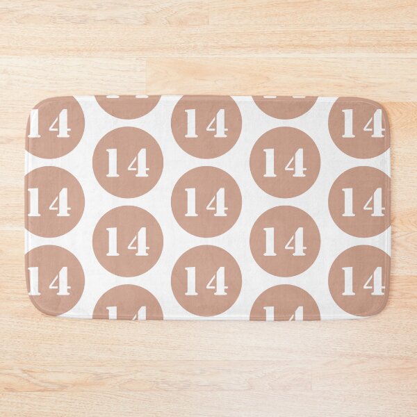 Item preview, Number Fourteen (14) in Pink Circle designed and sold by Ching Teoh.