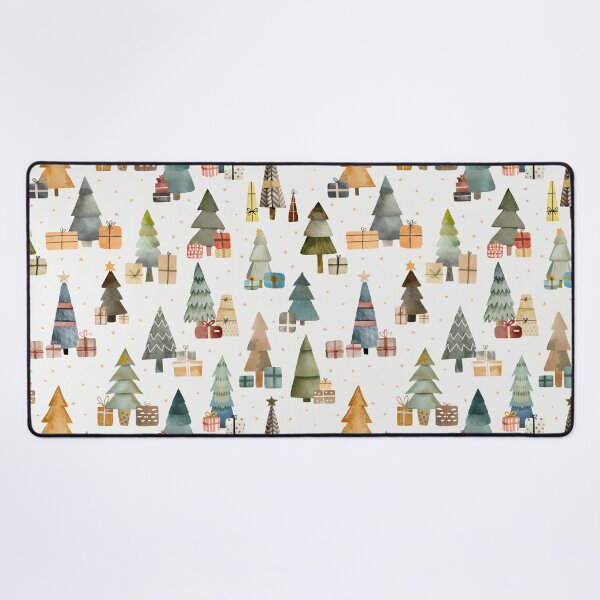 Item preview, Hipster Christmas - Christmas tress and presents designed and sold by TheMirwoForest.