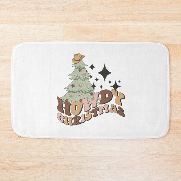 Item preview, Howdy Christmas Wester Retro Chrismas tree designed and sold by T-landa.