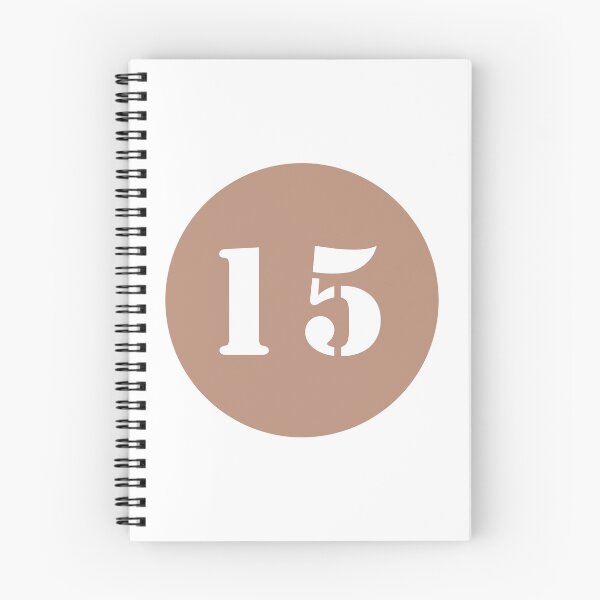 Item preview, Number Fifteen (15) in Pink Circle designed and sold by Ching Teoh.