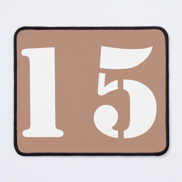 Item preview, Number Fifteen (15) in Pink Circle designed and sold by Ching Teoh.