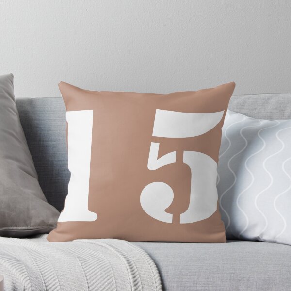 Item preview, Number Fifteen (15) in Pink Circle designed and sold by Ching Teoh.